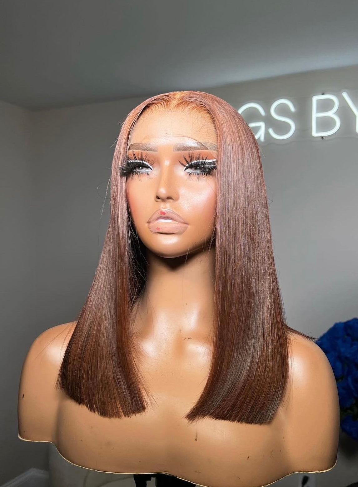 BROWN DOUBLE DRAWN