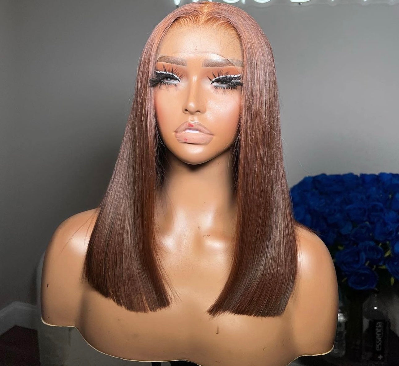 BROWN DOUBLE DRAWN