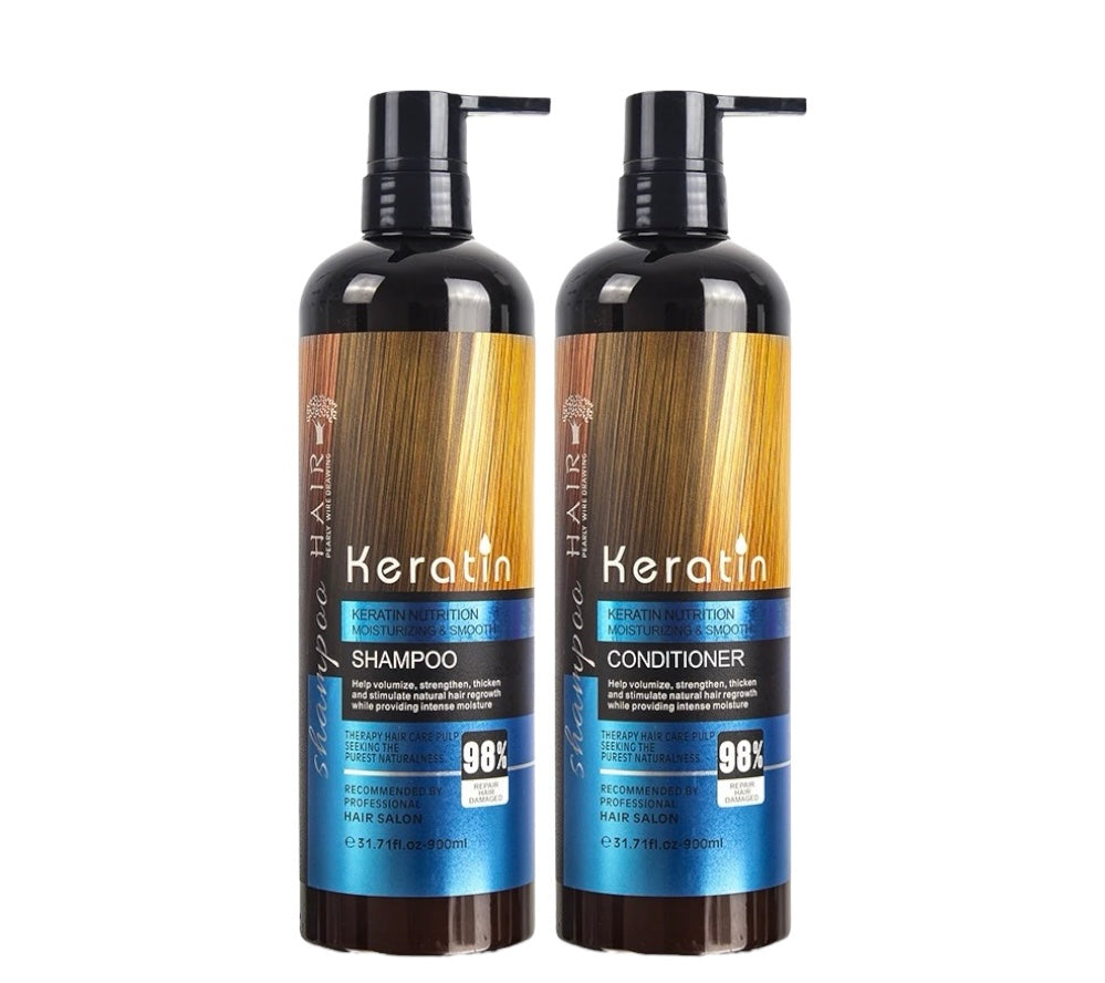 Keratin Conditioner & Shampoo