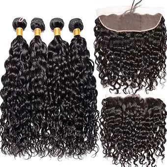 Water Wave Combo with 13x4 Frontal
