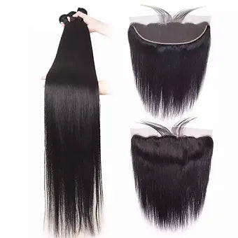 Straight Hair Combo With 13x4 Frontal