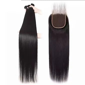 Straight Hair Combo With 4x4 Closure