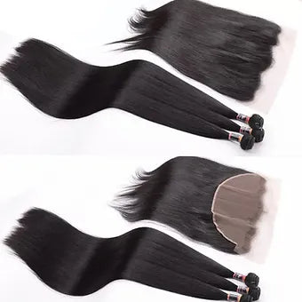 Straight Hair Combo With 13x4 Frontal