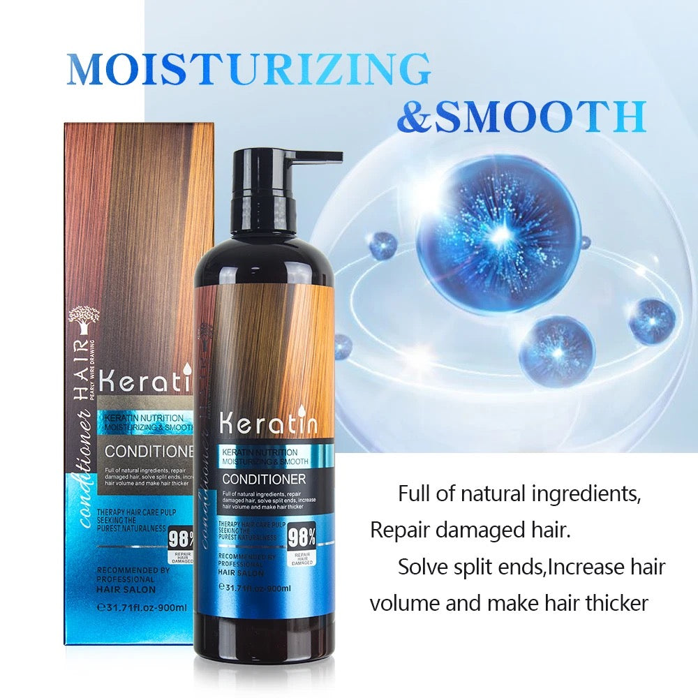 Keratin Conditioner & Shampoo