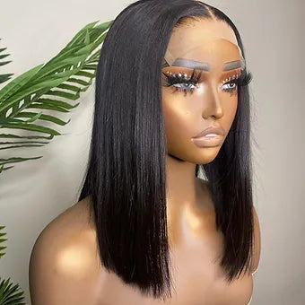 Straight 4x4 Closure Bob Wigs