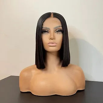 Straight 4x4 Closure Bob Wigs