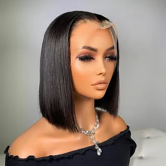 Straight 13x4 Frontal Bob Wigs