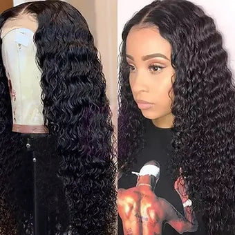 Deep Wave  (13x4 Frontal) Wig