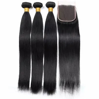Straight Hair Combo With 4x4 Closure