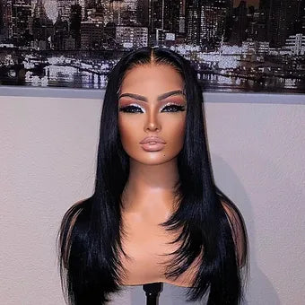 Peruvian Straight (13x4 Frontal) Wig