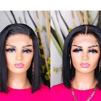 Straight 4x4 Closure Bob Wigs