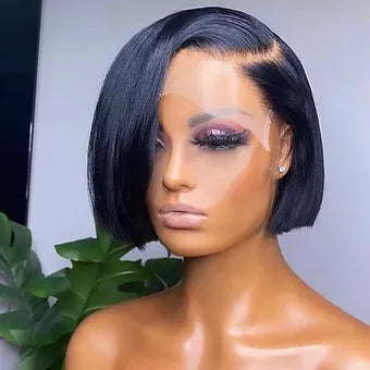 Straight 13x4 Frontal Bob Wigs
