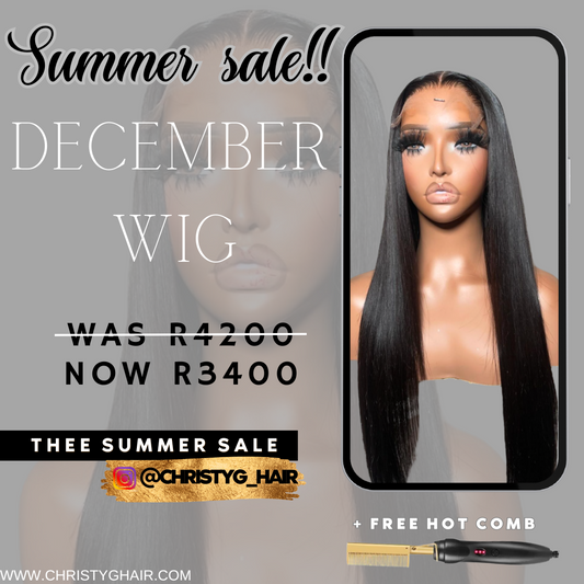 DECEMBER WIG